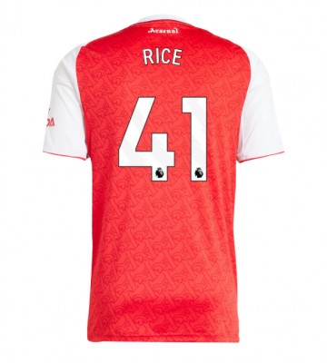 Arsenal Declan Rice #41 Primera Equipación 2025-26 Manga Corta